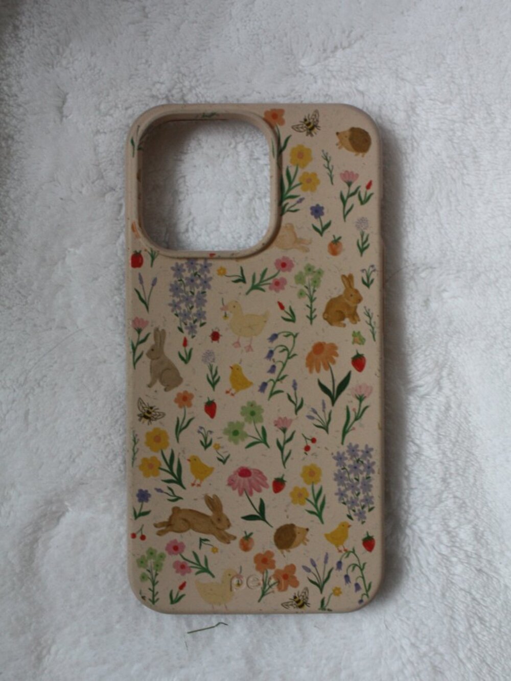 Used Pela Compostable MagSafe Phone Case iPhone 13 Pro Spring Animals Collection